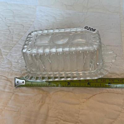 Anchor Hocking butter dish