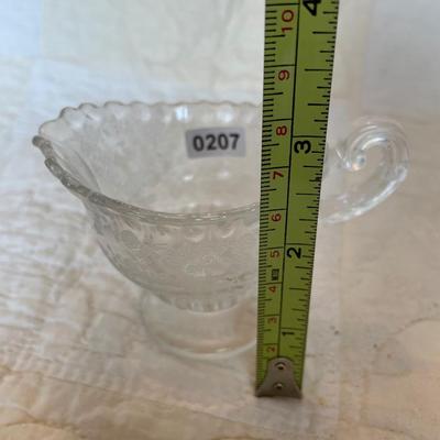 Cambridge glass wildflower crystal