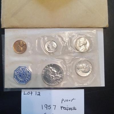1957 proof set