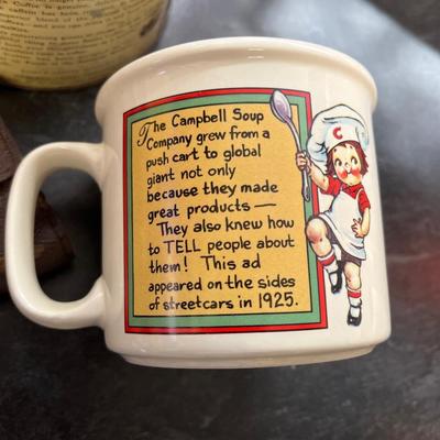 Campbell soup mug