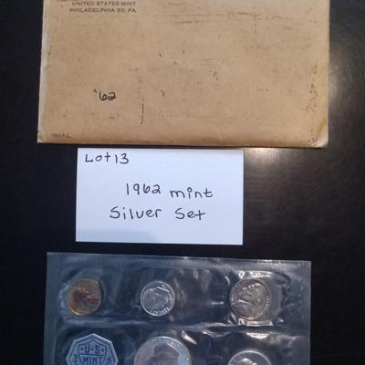 1962 proof set in Original packaging