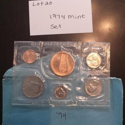 1974 proof set