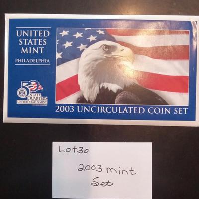 2003 uncirculated coin set