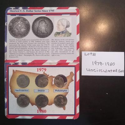 Sale Photo Thumbnail #31: Uncirculated set