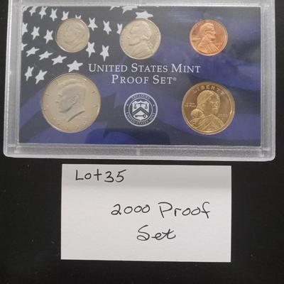 2000 proof set