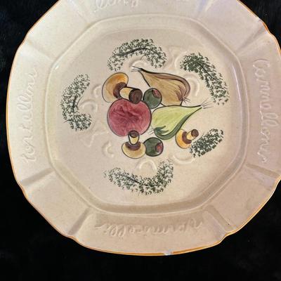 Vintage Designcraft 403 pasta serving platter 13.5” made in USA