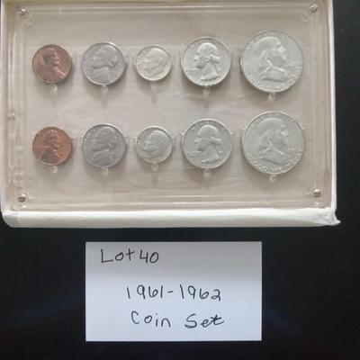 1961 & 1962 coins