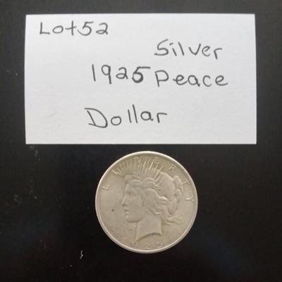 1925 peace dollar