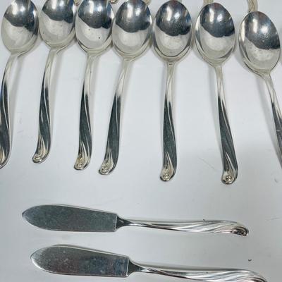 Flatware spoon etc Original Rogers extra plate Rogers Mfg Co.
