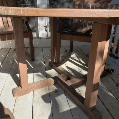 Anacara Company Outdoor Table and Chairs (D-KD)