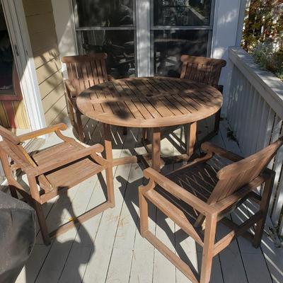 Anacara Company Outdoor Table and Chairs (D-KD)