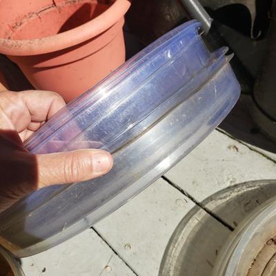 Large Lot of Plastic Pots, Trays, Water Can and Water Bulbs (D-KD)