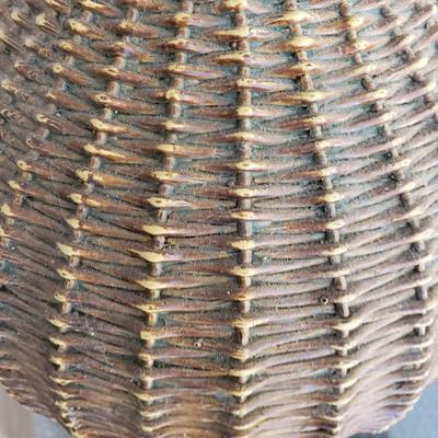Ceramic Wicker Two Way Lamp (SR-KD)
