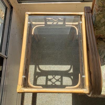Two Rattan Matching Chairs and Tables (SR-KD)