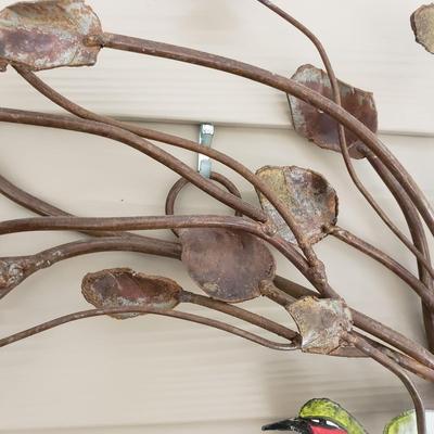 Heavy Metal Cardinal and Hummingbird Wreaths (SR-KD)
