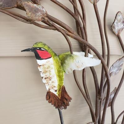 Heavy Metal Cardinal and Hummingbird Wreaths (SR-KD)