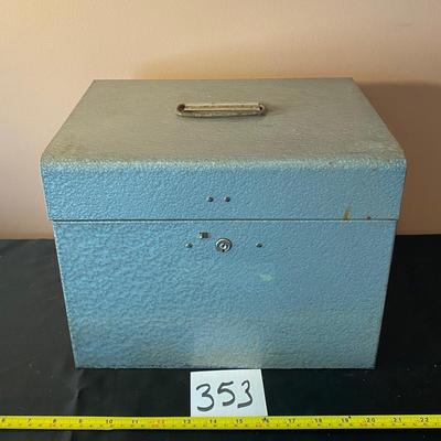 Metal. Filing Box