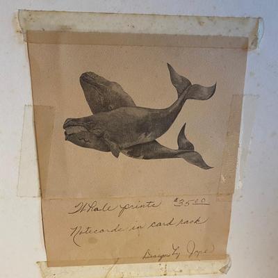 Whale Print