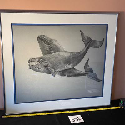 Whale Print