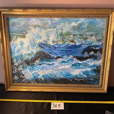 Painting By M. Thompson