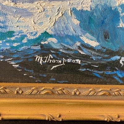 Painting By M. Thompson