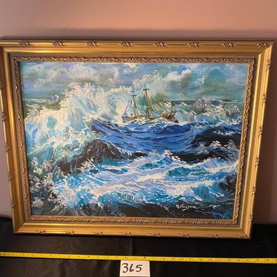 Painting By M. Thompson