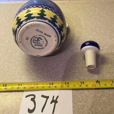 Hand Made Wiza Poland Pottery