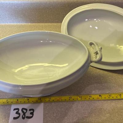 Ironstone China Covered Casserole Dish
