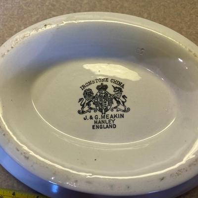 Ironstone China Covered Casserole Dish