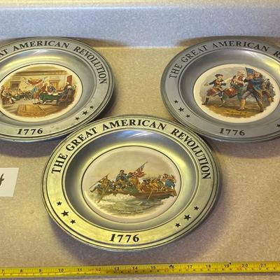 Great America Revolution Plates