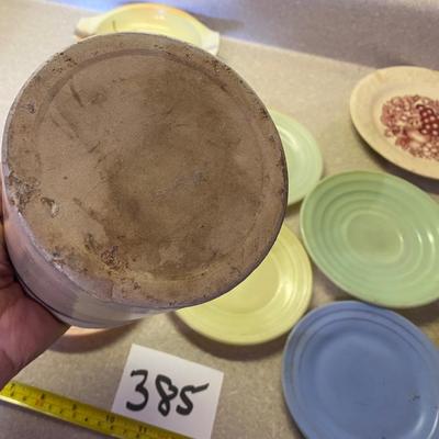 Vintage Plates and Crock