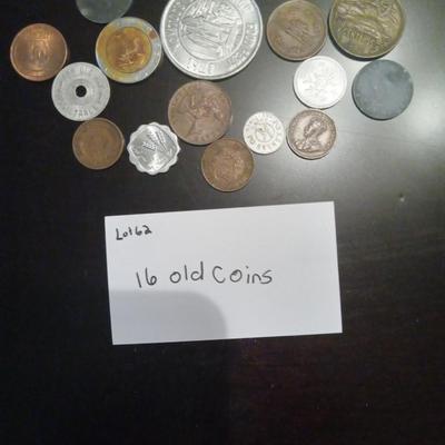 16 old coins