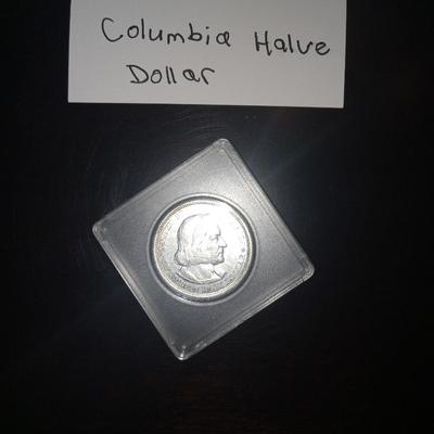 Columbia half dollar