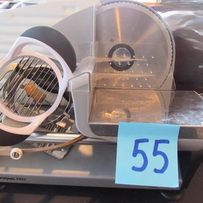 Lot 55-Waring Pro Meat Slicer