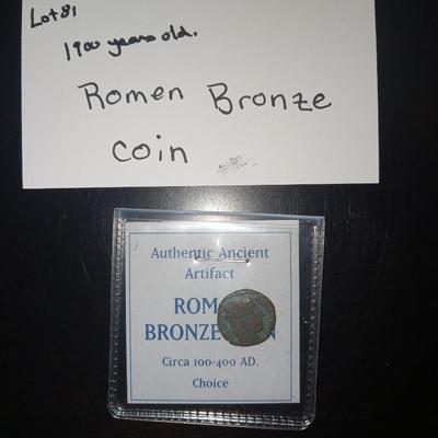Roman bronze coin