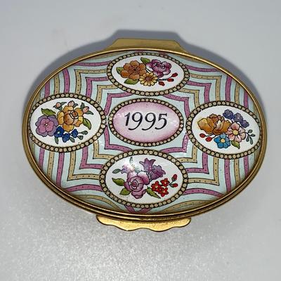 1995 Halcyon Days Trinket Box