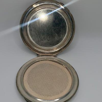 Vintage Ladies .900 Silver Compact