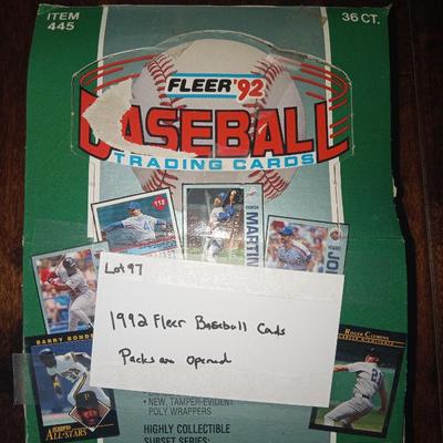 1992 flyer cards opened