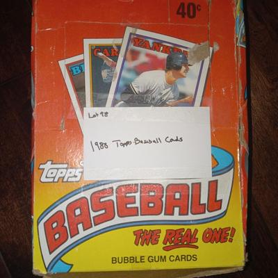 1988 topps cards
