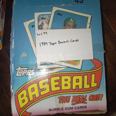 1989 topps baseball cards