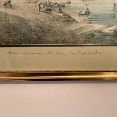 133 Four Antique Prints by Johan Fredrik Martin