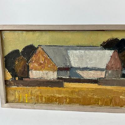 143 Original Swedish Landscape Oil Painting By H. Rodin