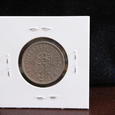 1956 U.K. 1 Shilling