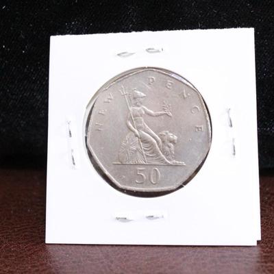 1981 U.K. 50 New Pence