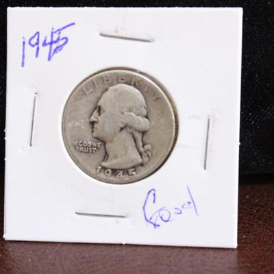1945 Washington Quarter