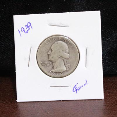 1939 Washington Quarter