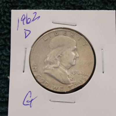1952-D Franklin Half Dollar