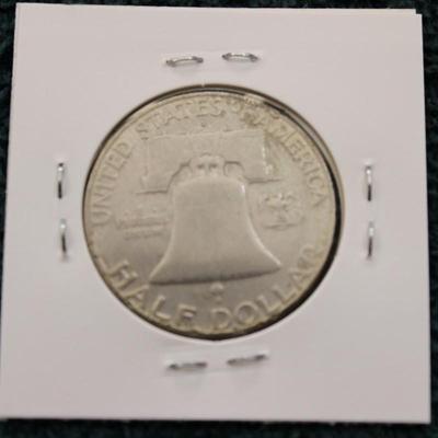 1952-D Franklin Half Dollar