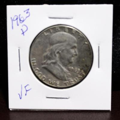 1963-D Half Dollar