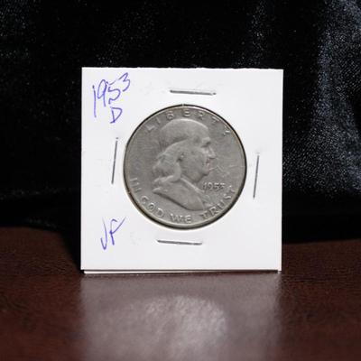1953-D Franklin Half Dollar
